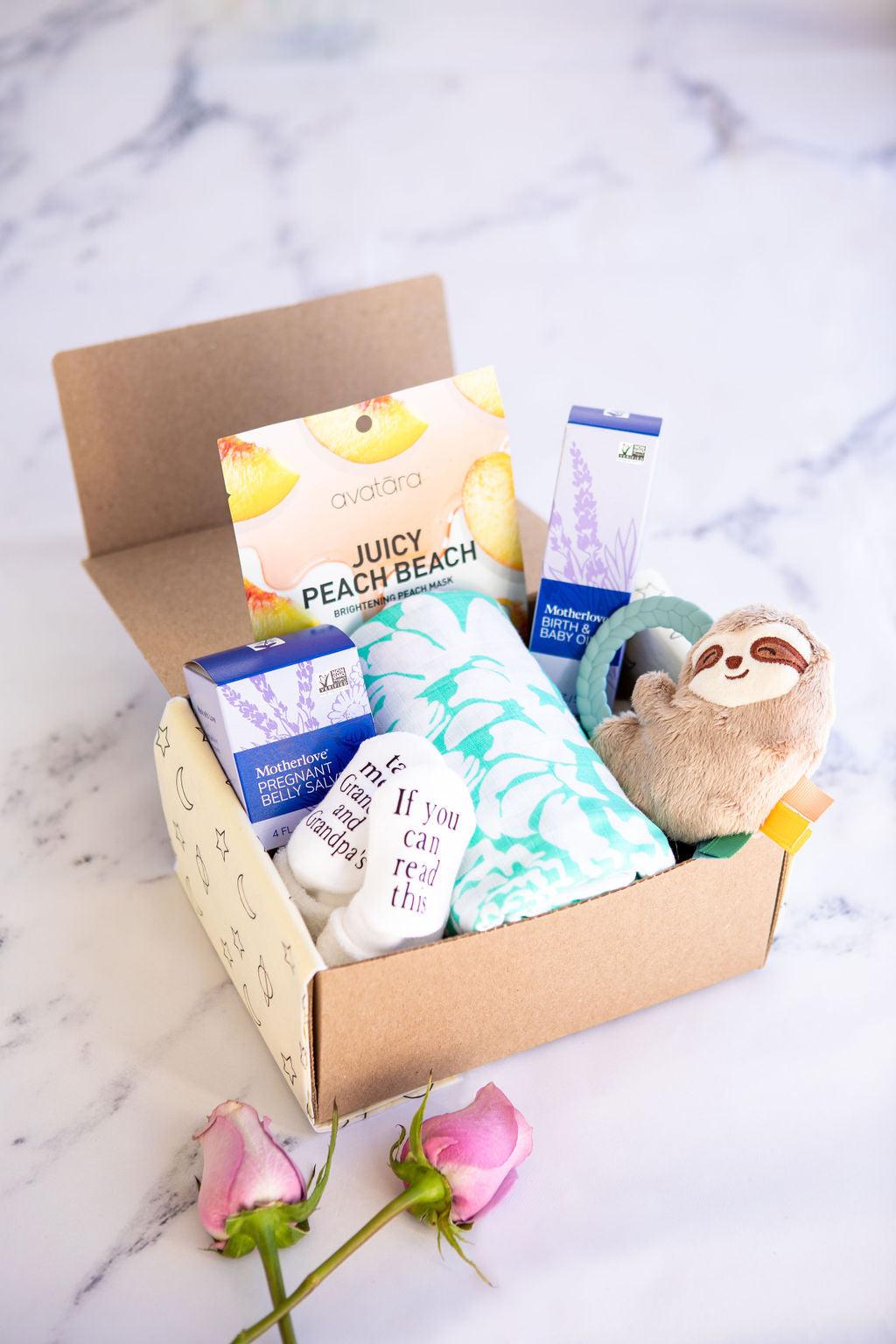 New Mom, Baby Gift Box for Women After Birth, Baby Gift Basket
