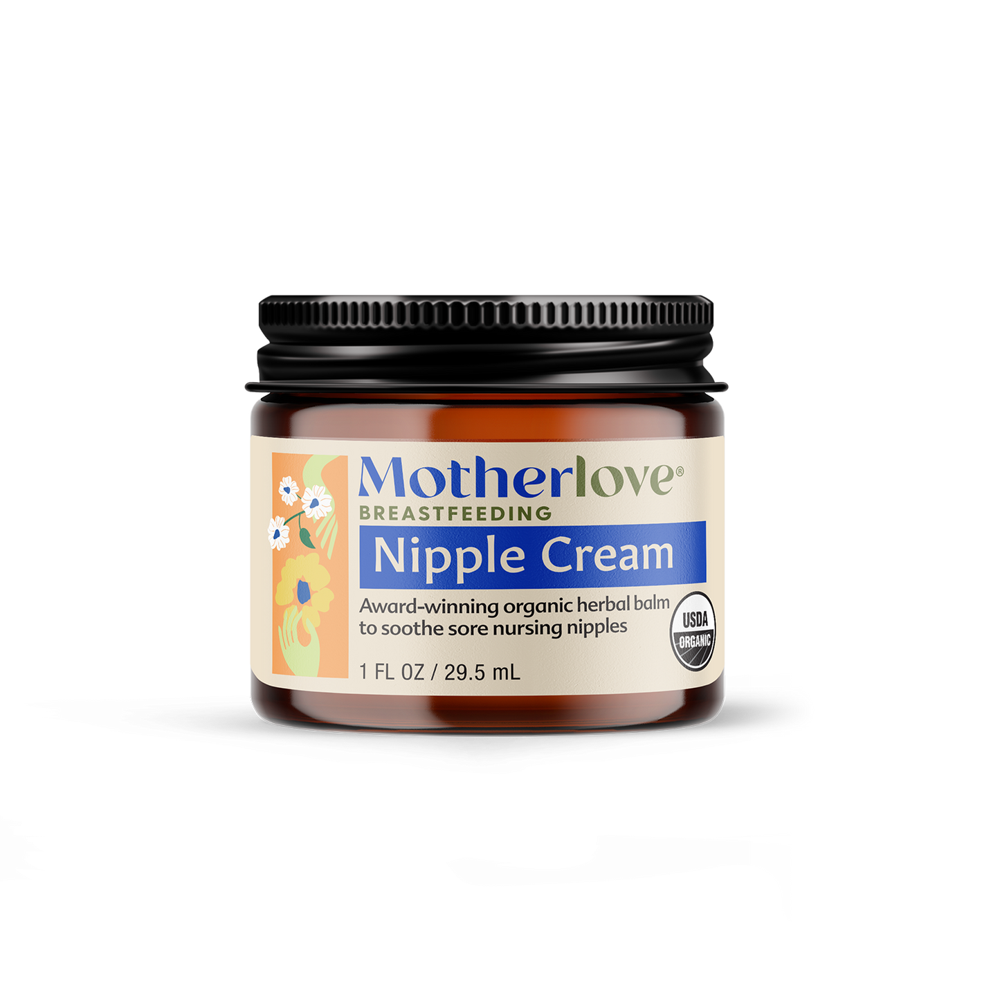 picture of a jar of motherlove nipple cream