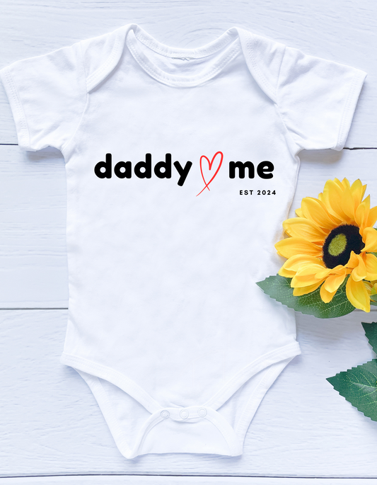 Daddy and Me Baby Onesie